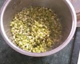 A picture of step 2 of Moong dal waffels.
