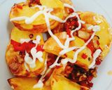 Hình bước làm 2 của món Khoai tây nướng bơ tỏi