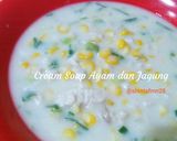 Foto langkah ke 3 dari resep Cream Soup Ayam Jagung.