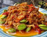 Foto langkah ke 2 dari resep Balado Pete Teri Medan.