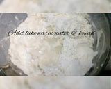 A picture of step 3 of Alu wala naan.