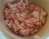 Tejszines zöldséges csirkemell gombával recept fázis 1 fotója