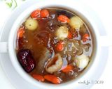 Foto langkah ke 5 dari resep Tao Jiao / PeachGum Dessert Soup.
