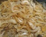 Saucisses Soubise /Sausage Cooked in onion sauce recipe step 5 photo