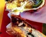 A picture of step 8 of Taco Bell Spicy Ranch Grilled Burrito l Low-Fat & Low Carb.