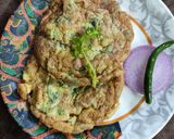 A picture of step 7 of Masala Omelette.