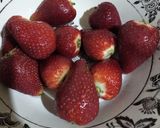 Une image de l'étape 1 de Coulis de fraises 🍓🍓🍓.