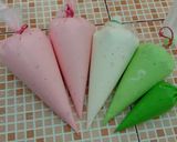 Foto langkah ke 3 dari resep Bolu kukus susu semangka 🍉.