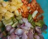 Foto langkah ke 3 dari resep Acar Timun, wortel,nanas.
