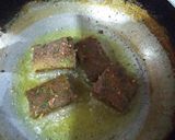 A picture of step 9 of Finger millet kothimbir vadi.
