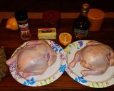 A picture of step 4 of Mike's Lemon Garlic Cornish Game Hens.