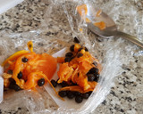 Foto del paso 1 de la receta: Ensalada de Papaya y Cerezas al limón y menta #recetas saludables para diabetes