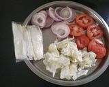 A picture of step 9 of Noodle Burger with Aloo Tikki.