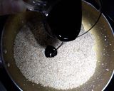 عکس مرحله 1 از دستور توپک کنجدی برای ماه رمضان😋 (فقط با ۲ قلم مواد)