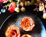 A picture of step 6 of Baked Apple Roses.