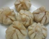 A picture of step 3 of Veg Tandoori Momos with fìŕè roasted Mexican Tomato Salsa.