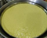 A picture of step 5 of Sooji dhokla.