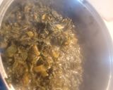 A picture of step 1 of Greens Cakes.