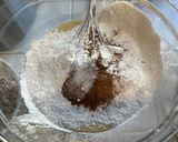 A picture of step 2 of Banana Nut Cake.