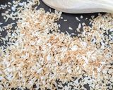 A picture of step 7 of Banana + coconut cheat ice cream.