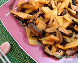 Foto del paso 5 de la receta: 155.🎋Bambú y setas chinas salteadas🍄