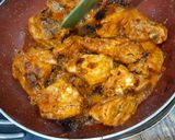 A picture of step 4 of Chicken Tikka Biryani.