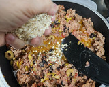 Foto del paso 5 de la receta: Relleno para empanadas de carne con ingrediente sorpresa