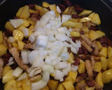 Foto del paso 3 de la receta: Secreto de cerdo con chorizo y patatas