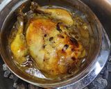 عکس مرحله 1 از دستور مرغ شکم پر با تنور سنگی