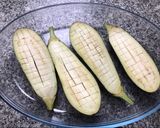 Foto del paso 1 de la receta: Berenjenas rellenas de carne