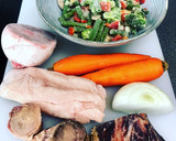 Foto del paso 1 de la receta: Caldo casero express