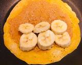 Banana Peanut Butter Stuffed Pancake recipe step 6 photo