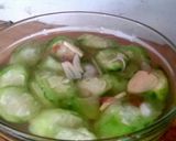 Foto langkah ke 3 dari resep sayur bening oyong.