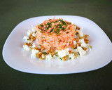 Foto del paso 3 de la receta: Ensalada griega con zanahoria y nueces
