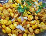 A picture of step 3 of Sweet corn chat 😋😋.