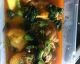 A picture of step 3 of Potato lame curry.