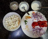 ढाबे जैसा पनीर दो प्याज़ा रेसिपी चरण 1 फोटो