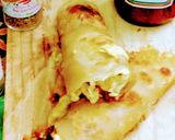 A picture of step 6 of Veggie egg roll (leftover).