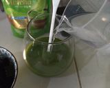 Foto langkah ke 2 dari resep Es Cincau Matcha.