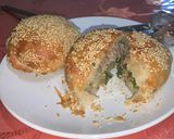 A picture of step 4 of Air Fryer Pepper Buns.