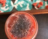 A picture of step 2 of Water melon shots.