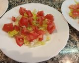 Foto del paso 2 de la receta: Ensalada de hígado de bacalao