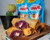Foto langkah ke 6 dari resep Lumpia Ubi Ungu Keju Lumer.