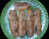 A picture of step 3 of Stuffed banana.