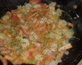 Foto del paso 5 de la receta: Spaguettis con gambas y algas