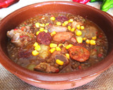 Foto del paso 8 de la receta: Lentejas Pardina con costillas de cerdo y alcachofas