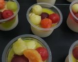 Foto langkah ke 3 dari resep Puding Milky Sliky Buah dapur lariza.