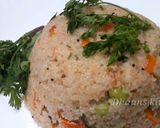 A picture of step 9 of Broken wheat upma.