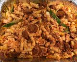 A picture of step 7 of 2 Cheese Keilbasa Casserole.