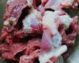 घुईया मटन गोश्त (ghuiya mutton gosht recipe in Hindi) रेसिपी चरण 1 फोटो